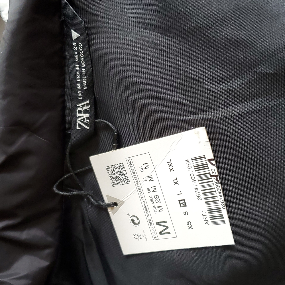 Zara Contrasting Tweed Jacket - Picture 12 of 16